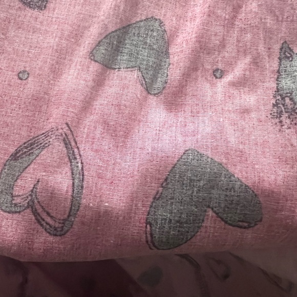 New York & Company Bow-Tie Neck, Hi-Lo Hearts Dress XXL Black/Red - Picture 10 of 13